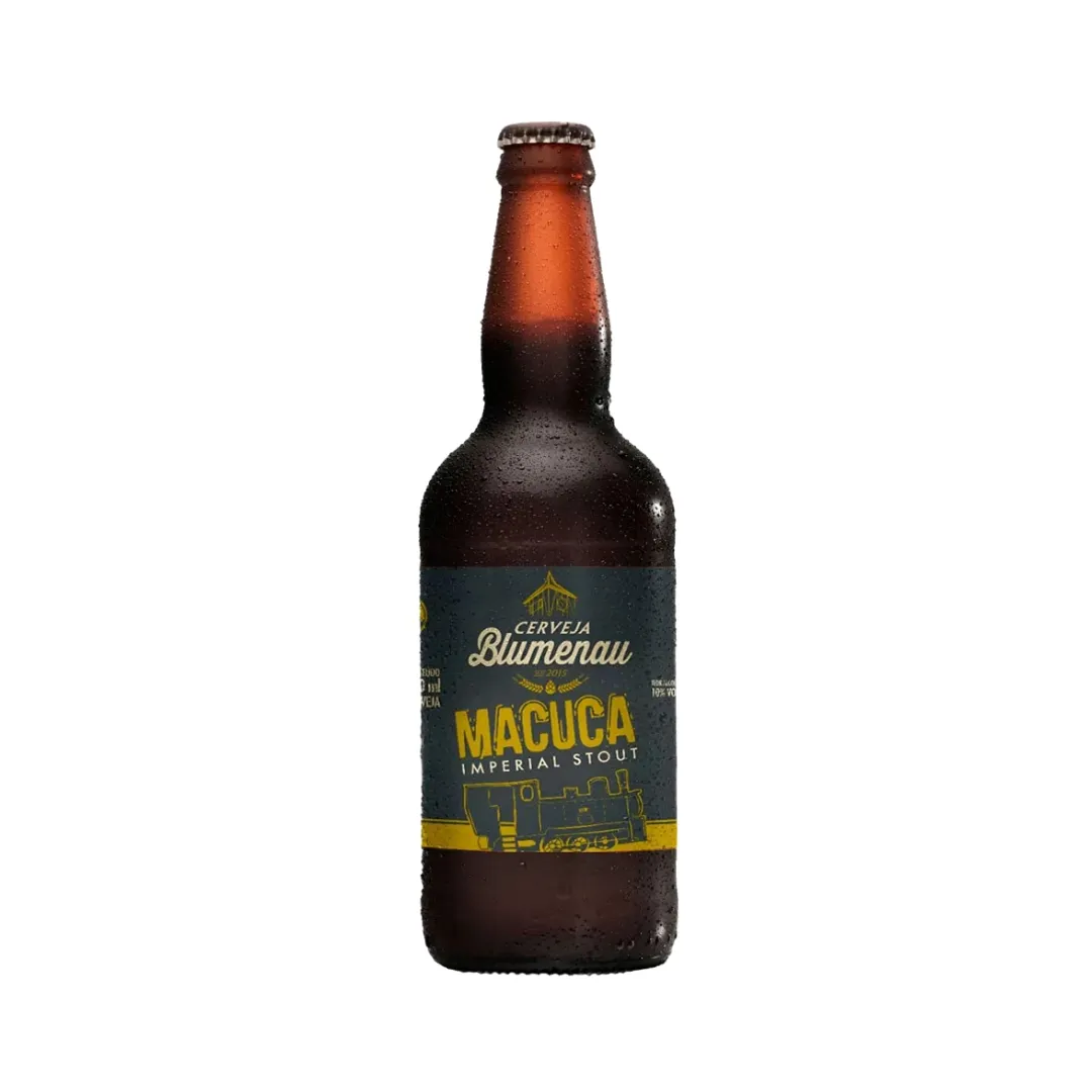 CERV. BLUMENAU MACUCA IMPERIAL STOUT 500ML CERV. BLUMENAU MACUCA IMPERIAL STOUT 500ML